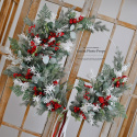 Asymmetrical Christmas wreath - 80 cm