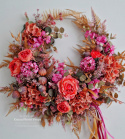 Decorative wreath 55 cm