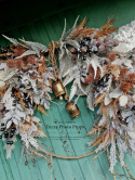 Asymmetrical Christmas wreath - 80 cm