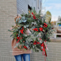 Christmas wreath - 60 cm - asymmetrical