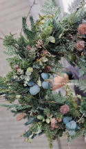 Christmas wreath - 70 cm - symmetrical