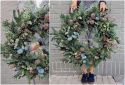 Christmas wreath - 70 cm - symmetrical