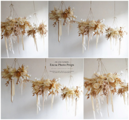 Set of 3 hanging BOHO wreaths