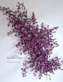 Mini orchid branch - PURPLE 180 cm