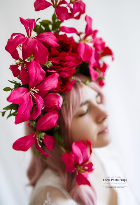 Opaska kwiatowa _Fine art