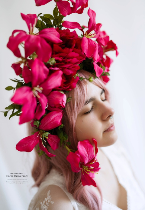 Opaska kwiatowa _Fine art