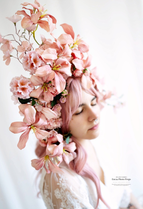 Opaska kwiatowa _Fine art