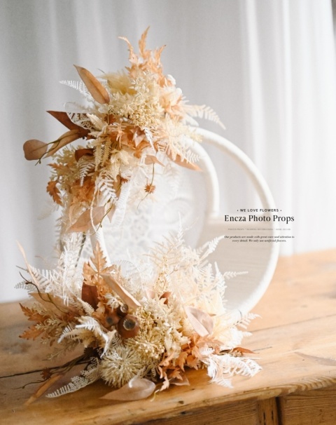 Zestaw: girlanda + wianek - BOHO