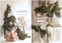 RUSTIC larch branches - 130 cm + 170 cm