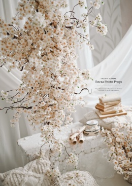 Gałąź jabłoni - 160 cm - Apricot