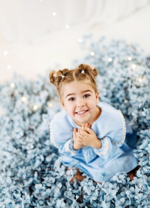 Gałąź jabłoni NIEBIESKA