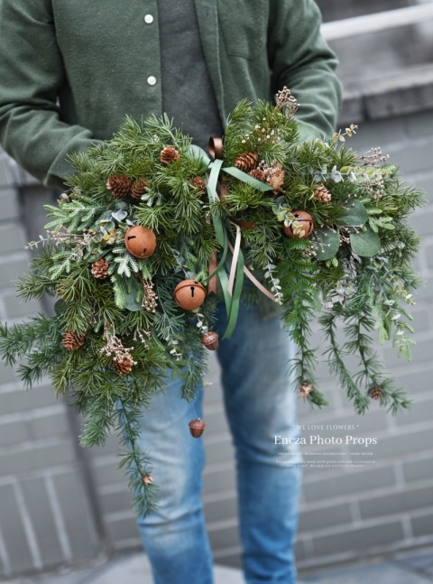 Księżyc świąteczny - 60 cm