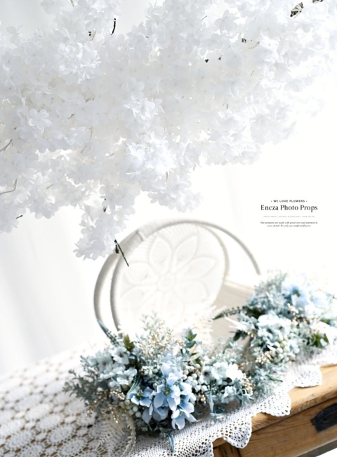 Mini gałąż do sesji NB - Total White