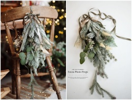 Świąteczna miotełka - 55 cm