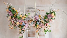 Spring branches - set of 2 x 120 cm