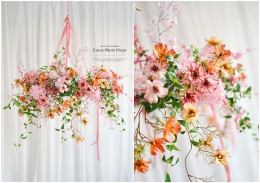 Wiosenny wieniec podwieszany - 95 cm