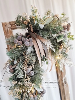 Rustic garland 120 cm