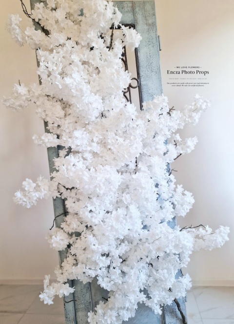 Gałąź BIAŁA CHMURKA - 200 cm