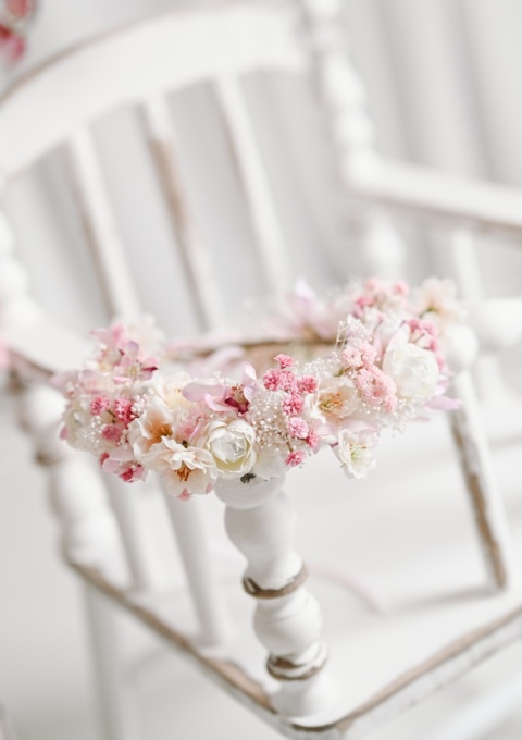 Kwiatowe kule + wianek