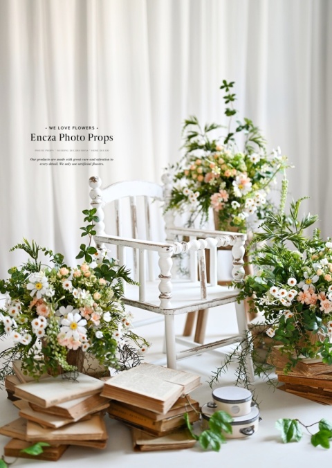 Wiosenne bukiety + wianek