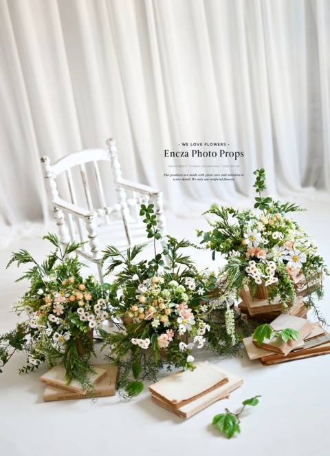 Wiosenne bukiety + wianek