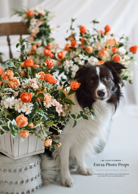 Wiosenny zestaw - girlanda + 2 boxy