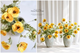 POPPIES - 18 pieces