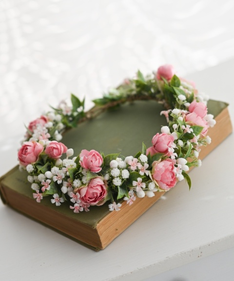 Wianek komunijny - symetryczny