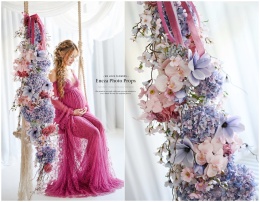 Guirlande de fleurs - 160 cm