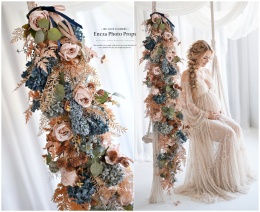 Guirlande de fleurs - 160 cm