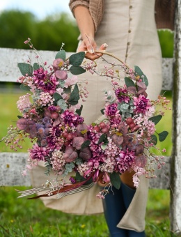 Decorative wreath - 50 cm