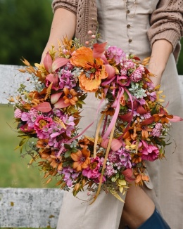 Decorative wreath - 47 cm