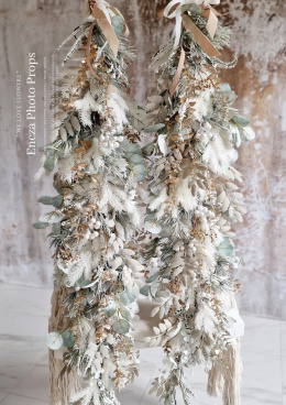 Garland set - 2x120 cm + wreaths