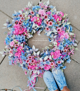 Decorative wreath 60 cm